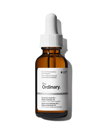 Ascorbic Acid 8% + Alpha Arbutin 2%